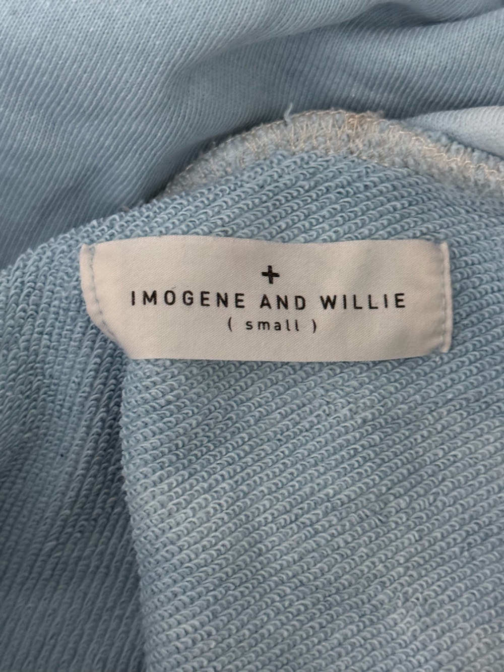Imogene and Willie Tie Dye Indigo Hoodie - Picture 4 of 4